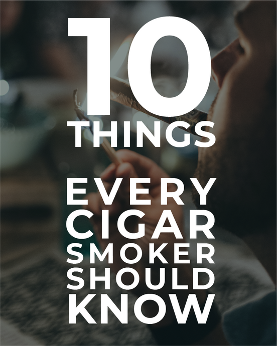 모든 시가 흡연자가 알아야 하는 10가지