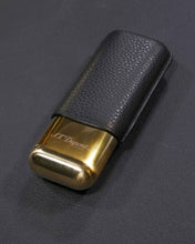 
                      
                        画像をギャラリービューアに読み込む, S.T. Dupont Metal Base Double Cigar Case (Gold)
                      
                    